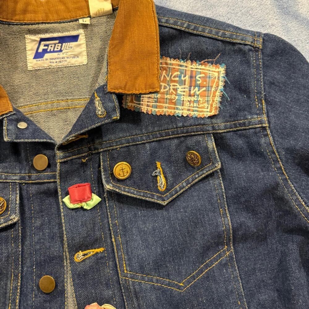 Nancy Drew vintage 1997 jacket from Fabil size large - Picture 8 of 8